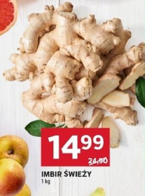 Imbir świeży promocja w Stokrotka