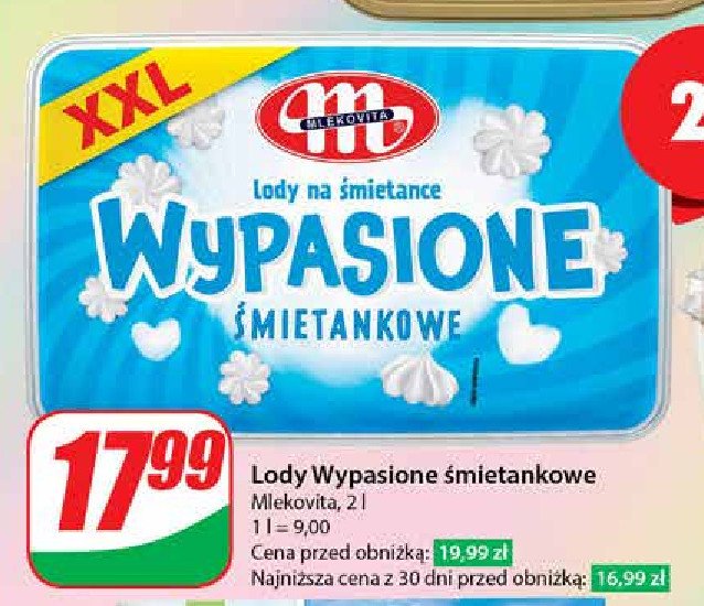 Lody smietankowe Mlekovita wypasione promocja