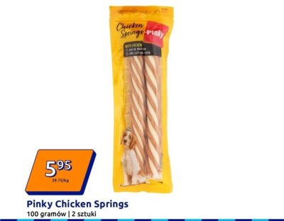 Przekąska dla psa Chicken Springs promocja w Action