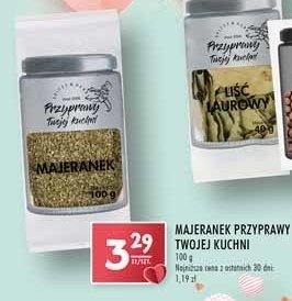 Majeranek Przyprawy twojej kuchni promocja