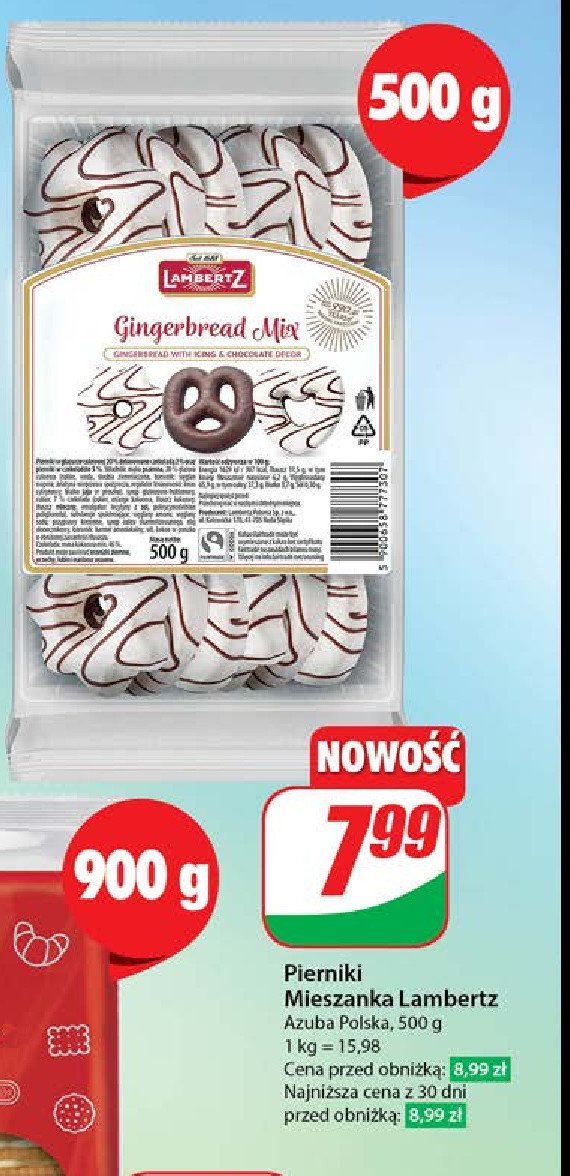 Pierniki mix Lambertz promocja