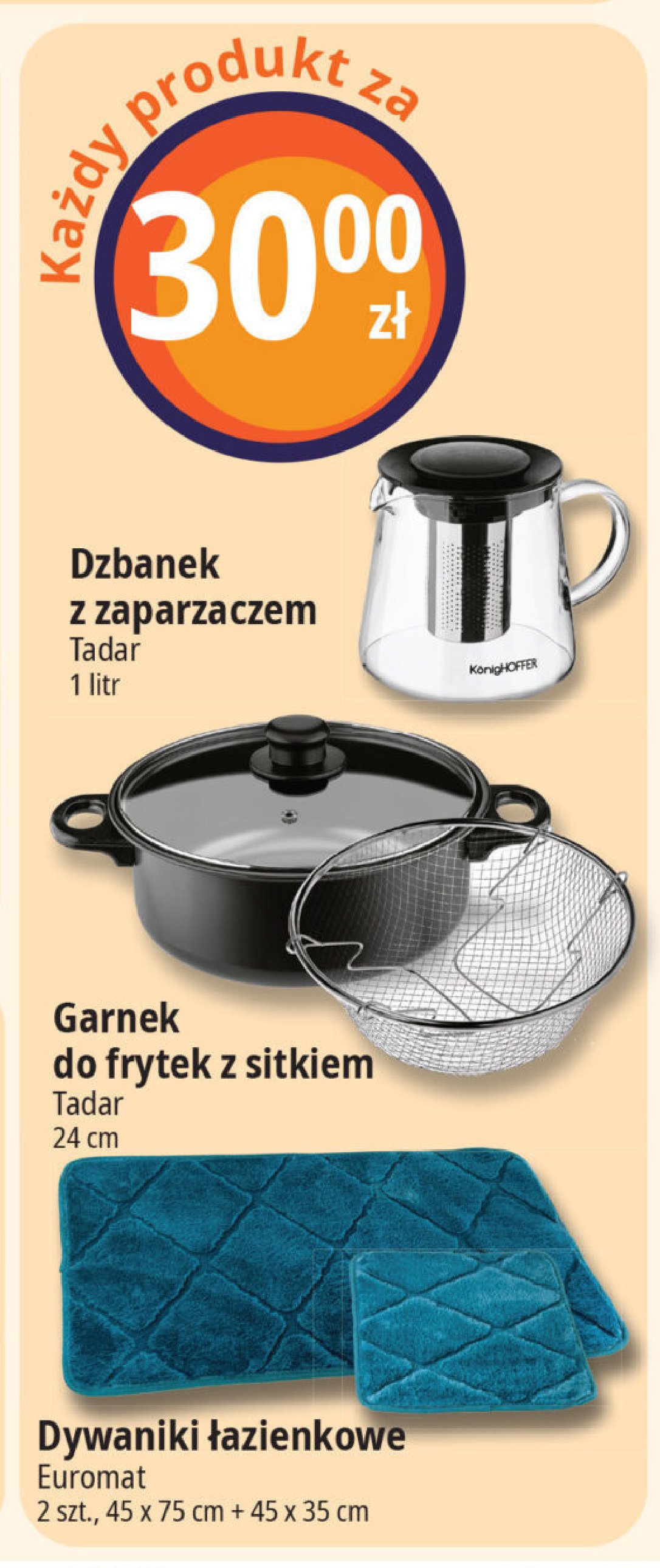 Garnek do frytek 24 cm Tadar promocja