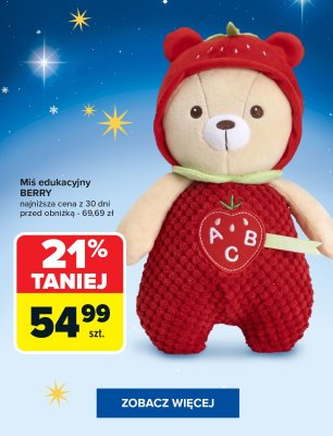 Miś edukacyjny  promocja w Carrefour