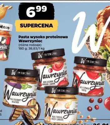 Pasta wysoko proteinowa (różne rodzaje) 180 g promocja w Netto