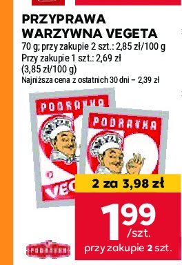 Przyprawa do potraw Vegeta promocja w Stokrotka