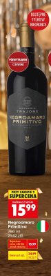 Wino Negroamaro Primitivo promocja w Biedronka