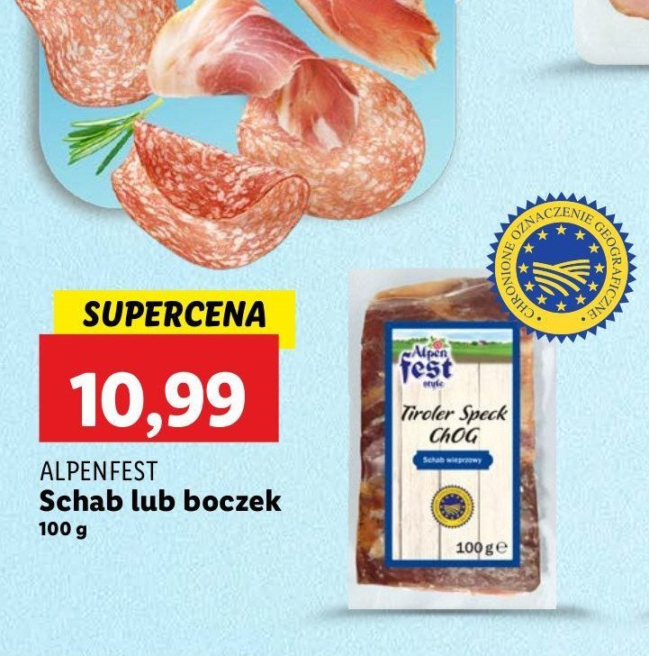Schab Alpen fest promocja