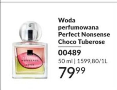 Woda perfumowana Perfect Nonsense Choco Tuberose promocja w AVON