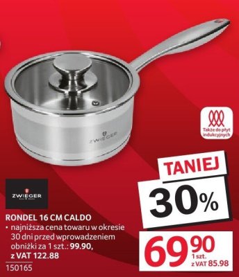 Rondel 16 cm Caldo Zwinger promocja w Selgros