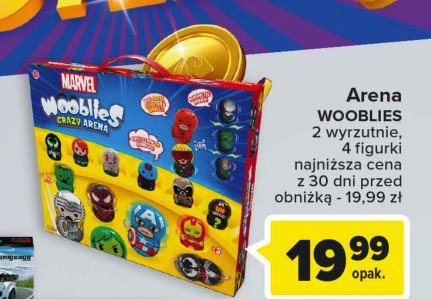 Arena wooblies marvel Cicaboom promocja