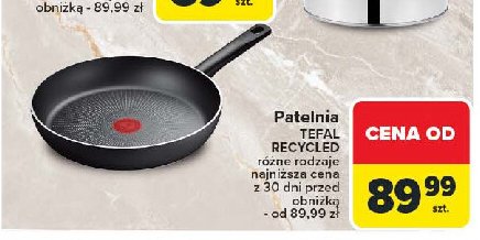 Patelnia so recycled Tefal promocja