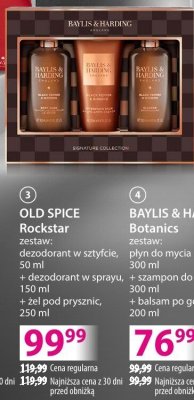 Zestaw kosmetyków OLD SPICE Rockstar dezodorant w sztyfcie 50ml + dezodorant w sprayu 150ml + żel pod prysznic 250ml promocja w Hebe
