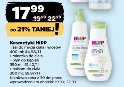 Płyn do kąpieli promocja w Netto