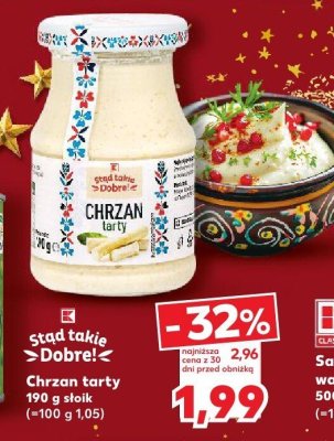 Chrzan tarty Dawtona 190g promocja w Kaufland
