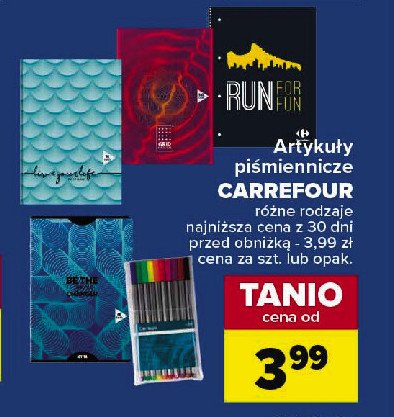 Zeszyt Carrefour promocja