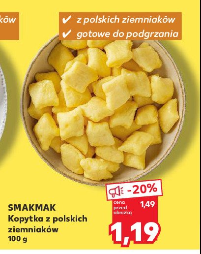 Kopytka Smak mak promocja w Kaufland