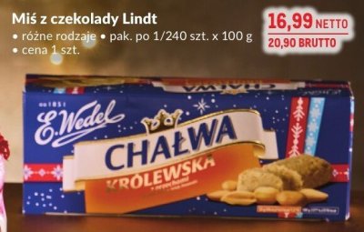 Chałwa z orzechami E. Wedel promocja w Makro