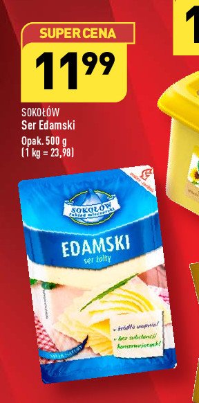 Ser edamski plastry Zm soko艂贸w promocja