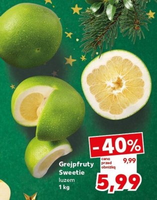 Grejpfruty Sweetie promocja w Kaufland