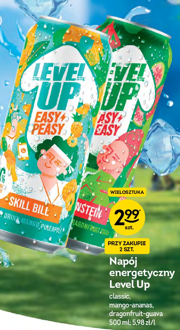Napój energetyczny mango-ananas promocja