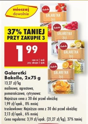Galaretka malinowa Bakello promocja