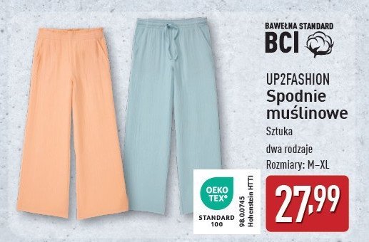 Spodnie damskie m-xl Up2fashion promocja w Woolworth