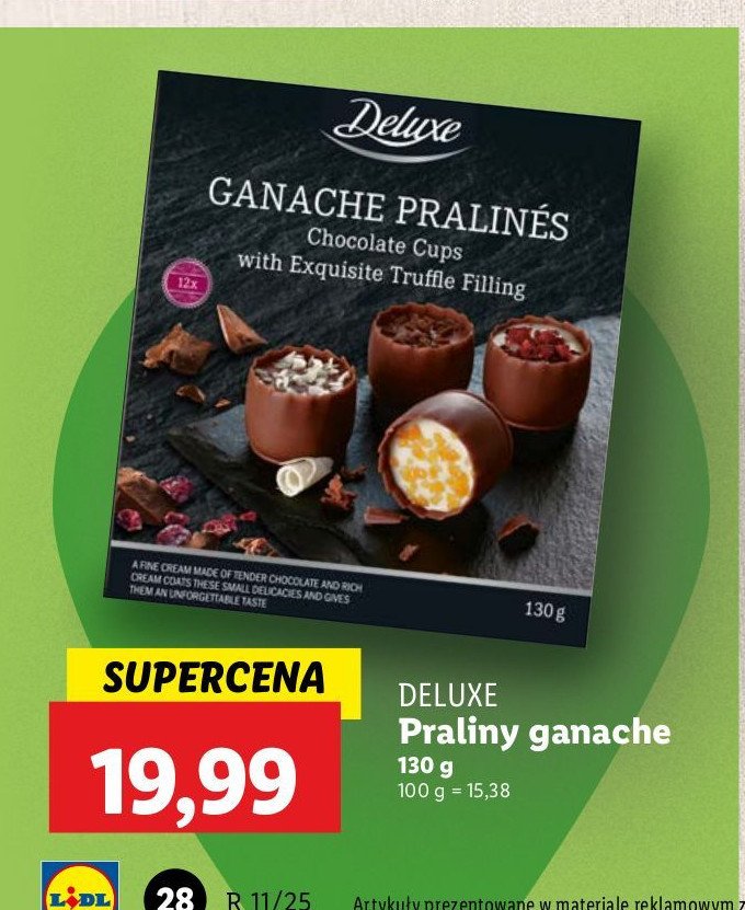 Praliny canache Deluxe promocja