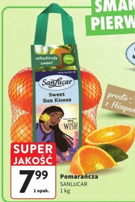 Pomarańcza Sanlucar promocja w Intermarche