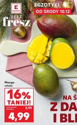 Mango sztuka promocja w Kaufland