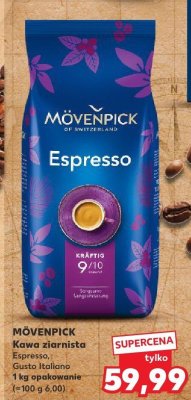Kawa Mövenpick ziarnista Espresso, Gusto Italiano promocja w Kaufland