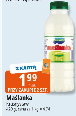 Maślanka Krasnystaw promocja w Leclerc