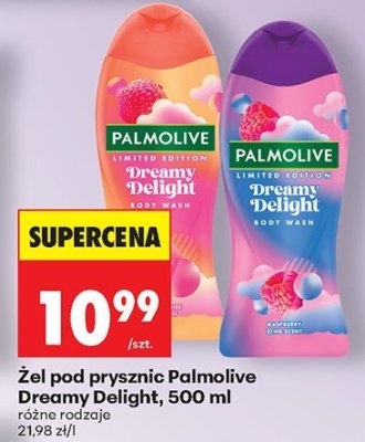 Żel pod prysznic Palmolive Dreamy Delight, 500 ml, różne rodzaje promocja w Biedronka