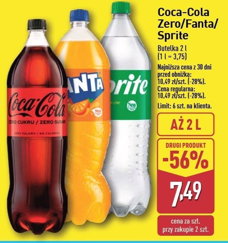 Napój pomarańczowy Fanta promocja