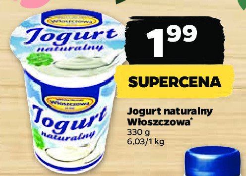 Jogurt naturalny Włoszczowa promocja