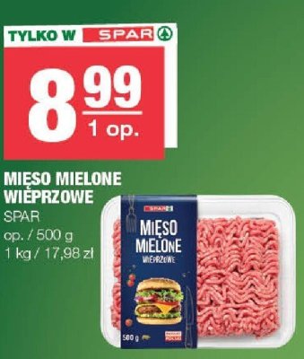 Mięso mielone promocja w SPAR