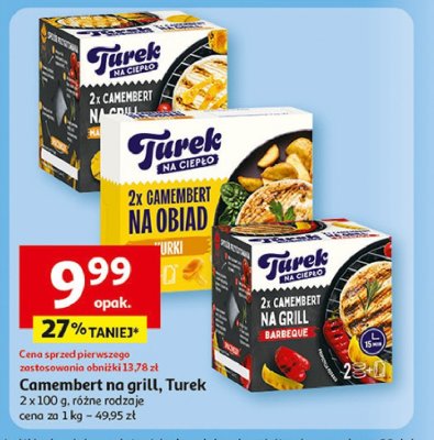 Camembert na grill + sos mango chutney Turek naturek Turek 123 promocja