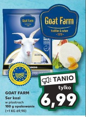 Ser kozi plastry Goat farm promocja