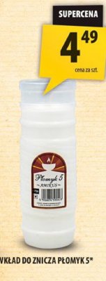 Wkład do znicza płomyk S promocja w Arhelan