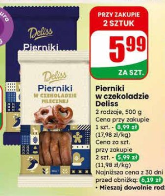 Pierniki w czekoladzie  promocja w Dino
