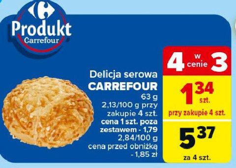 Delicja serowa Carrefour promocja