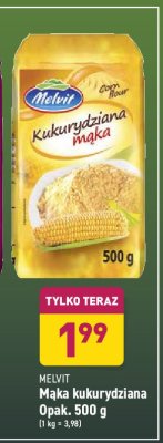 Mąka kukurydziana Melvit promocja