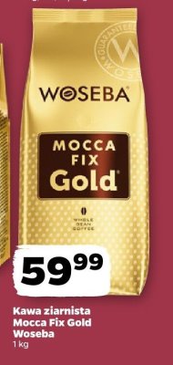 Kawa ziarnista Mocca Fix Gold promocja w Netto
