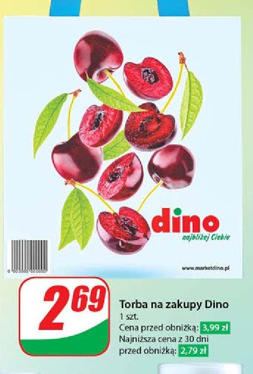 Torba na zakupy Dino promocja