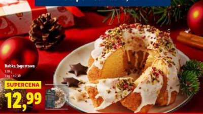 Babka jogurtowa promocja w Lidl