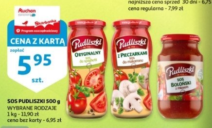 Sos do spaghetti oryginalny Pudliszki promocja