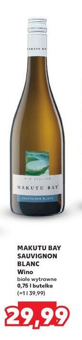 Wino MAKUTU BAY SAUVIGNON BLANC promocja w Kaufland