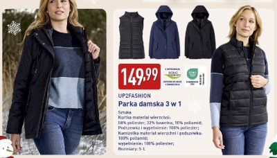 Parka damska 3w1  promocja w Aldi