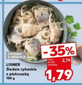 Śledziki rybackie Lisner promocja