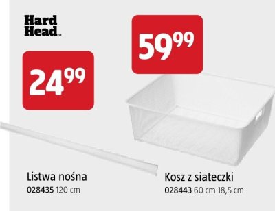 Kosz z siateczki Hard Head 60 cm 18,5 cm promocja w Jula
