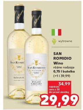 Wino San romidio soave promocja